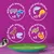 Product contains 3 portions each of pork and tuna, cod and chicken, duck and whitefish, game and turkey. Illustrated icons show each flavour combination.