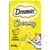 Dreamies Creamy with cheese, pack of 4 x 10g shown. Image displays a creamy treat stick and cheese illustration.