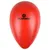 Red toy with Flamingo inscription and logo, suitable for pets.