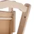 Close-up of a wooden frame with a smooth surface and pre-drilled holes, suitable for assembly or accessory attachment.