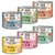 MAC's Superfood for Cats, wet food for adult cats in varieties: salmon & chicken, duck, turkey & chicken, beef & chicken hearts, poultry & cranberry, veal & turkey, duck, rabbit & beef.