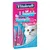 Vitakraft Cat Liquid-Snack 6x con salmón y omega 3. Bajo en calorías, sin colorantes ni conservantes. Imagen de un gato blanco en el envase. Vitakraft Cat Liquid-Snack 6x con salmón y omega 3. Bajo en calorías, sin colorantes ni conservantes. Imagen de un gato blanco en el envase.