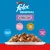 Purina felix Original. GESTOOMDE STUKJES IN GELEI & SAUS. Soorten: Garnaal en schol in gelei, kip en nier in saus, tonijn en kabeljauw in gelei, eend en lam in saus. Purina felix Original. GESTOOMDE STUKJES IN GELEI & SAUS. Soorten: Garnaal en schol in gelei, kip en nier in saus, tonijn en kabeljauw in gelei, eend en lam in saus.