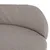 Close-up van beige gevoerd textielmateriaal, geschikt voor meubels of huisdierenbedden.