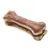 Os à mâcher pour chien, aspect naturel, sans marque visible, matière brute de couleur marron et beige.