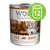 Wolf of Wilderness Oak Woods, 100% grain-free, wild zwijn met bosvruchten, wortels en wilde kruiden, 800g. Pictogram: 12 blikken.