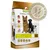 GranataPet Liebling's Mahlzeit Adult Lamm torrfoder för hund, spannmålsfritt, 23 % protein, 13 % fett, med granatäpple och laxolja. Stor påse med illustration av tre hundar.
