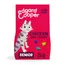 Edgard Cooper kattenvoer, CHICKEN AND TURKEY, JUNK FREE, SENIOR, 2kg. Verpakking toont illustratie van kat en bladeren.