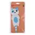 Tiaki Magnetic Hook Cat, magnetischer Haken in Katzenform mit blau-weissen Details auf orangefarbener Verpackung.