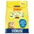 Purina Friskies Sterilisé Katzenfutter, 3kg. Mit Lachs, Thunfisch und Gemüse. Verpackung zeigt '5 Promesses' mit Symbolen für Qualität und Nachhaltigkeit.