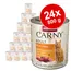Animonda Carny Adult Rind + Huhn, 24x 800g. 100% frische Zutaten, ohne Getreide, Made in Germany, mit Taurin.