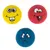 zooplus Basics emoji-latexbolde til hunde - sæt med 3 (Ø 5 cm hver)
