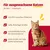 Für ausgewachsene Katzen ab dem 1. Lebensjahr, mit 95% tierischen Proteinen, softe fleischige Streifen, schmackhafte Snacks für zwischendurch, ohne Zusatz von Soja, Zucker & Getreide.
