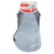 Flamingo Cooling Coat Frozen, mantello refrigerante grigio e blu per cani. Testo: "Keeps your dog cool".