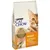 Purina Cat Chow Adult s lososem, 50 % živočišných bílkovin, přírodní prebiotikum, bez umělých barviv, aromat a konzervantů. Obal s obrázkem kočky.