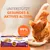 Texte en allemand : Unterstützt gesundes & aktives Altern. 99 % tierisches Protein*. IAMS Land & Sea Collection in Gravy, 48 x 85 g, pour chats de 7+ ans. Texte non traduit.