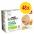 Caja de Purina Gourmet nature's creations mousse con pollo y zanahorias para gatos, 48x85 g. Texto visible: 'no added', 'grain free', ingredientes naturales seleccionados. Caja de Purina Gourmet nature's creations mousse con pollo y zanahorias para gatos, 48x85 g. Texto visible: 'no added', 'grain free', ingredientes naturales seleccionados.