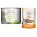 MjAMjAM Kombi-Paket: 12 x 200 g Nassfutter + 3 x 125 g Snackbag saftiges Hühnchen - leckeres Rind an gedämpftem Kürbis 12 x 200 g + Snackbag saftiges Hühnchen 3 x 125 g