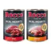 Rocco Real Hearts -säästöpakkaus 24 x 400 g - 2 eri makua