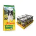 12,5 kg Josera Adult + 6 x 400 g / 800 g Meatlovers Nassfutter gratis! - 12,5 kg Lachs & Kartoffel + 6 x 400 g Pure Mix (4 Sorten)