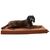 Kerbl Pet Memory Foam Matratze Oliver, rost