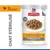 Hill's Science Plan Bouchées Premium en sauce au poulet pour chats stérilisés, adulte 1-6 ans. Bouchées en sauce. Aliment premium pour chat. Hill's Science Plan Bouchées Premium en sauce au poulet pour chats stérilisés, adulte 1-6 ans. Bouchées en sauce. Aliment premium pour chat.