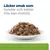 Skål med bruna köttbitar i sås, Text: Läckra smaker som hundar och katter inte kan motstå. Skål med bruna köttbitar i sås, Text: Läckra smaker som hundar och katter inte kan motstå.