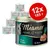 Комплект 12 консерви Miamor Feine Filets Thun & Reis in Jelly за котки, всяка по 185 г. Видими са опаковките и надписът на продукта. Комплект 12 консерви Miamor Feine Filets Thun & Reis in Jelly за котки, всяка по 185 г. Видими са опаковките и надписът на продукта.