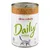 almo nature Daily met kalkoen, paté voor volwassen katten, natuurlijke ingrediënten, graanvrije receptuur. Tekst in meerdere talen zichtbaar op het blik.