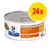 Urinary care cat food with chicken, c/d multicare, veterinarian recommended. Pack contains 24 tins.