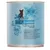 catz finefood N° 13 Hering und Krabben – puszka karmy dla kotów z widocznym tekstem w języku niemieckim, niebieska etykieta z sylwetką kota.