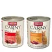 Økonomipakke: 24 x 800 g animonda Carny Adult - Mix: 2 varianter (ren okse & okse & kylling)