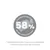 Tierisches Protein: 58%. Anteil Protein tierischen Ursprungs am Gesamtprotein. Tierisches Protein: 58%. Anteil Protein tierischen Ursprungs am Gesamtprotein.
