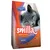 Smilla Adult Indoor kattenvoer, 1 kg verpakking. Tekst: 'für Wohnungskatzen', 'Finest Healthy Nutrition', 'Scientifically advanced', 'Made in Germany'. Afbeelding van een grijze kat.