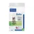 Virbac Baby Veterinary HPM Pre Neutered Cat torrfoder, 3 kg. Bild på katt och stapeldiagram. Text: ALL SIZES <12 months, HIGH PALATABILITY, VETERINARY HPM NUTRITION.