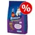 Sac de croquettes pour chats stérilisés Affinity Brekkies, 3 kg, au poulet, légumes et céréales complètes. Texte visible : 'ESTERILIZADOS', '%', 'POLLO'. Offre promotionnelle indiquée. Sac de croquettes pour chats stérilisés Affinity Brekkies, 3 kg, au poulet, légumes et céréales complètes. Texte visible : 'ESTERILIZADOS', '%', 'POLLO'. Offre promotionnelle indiquée.