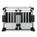 Trixie Transportbox Aluminium doppelt - B 93 x T 88 x H 64 cm (Größe M-L)