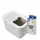 Startsæt: Toilet sand-beige/hvid + 1x Bag it up (6 stk.)