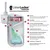 LitterLocker Fashion Katzenstreu-Entsorgungseimer mit abnehmbarem Deckel, Kassette für ca. 2 Monate, kindersicherem Messer, mehrschichtigem Folienschlauch und praktischem Tragegriff.