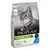 Purina Pro Plan Sterilised Adult суха храна за котки, 1+ години, с Optirenal и заек. Видими надписи: NO ADDED ARTIFICIAL COLOURANTS, PIECES OF RABBIT, isfm.