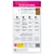 Back of Eukanuba West Highland White Terrier food bag showing feeding guide, key benefits like prebiotics for digestion, special kibble shape, animal proteins, and dosage table by weight.