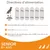 Directives d’alimentation pour chiens seniors 8+ ans : 2 kg 45 g, 5 kg 100 g, 10 kg 145 g, 15 kg 200 g, 20 kg 245 g, 25 kg 290 g. 82 % protéines animales, sans blé, sans OGM ni colorants.