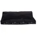 Silhouettes Dog Cushion - Black: 120 x 80 x 8 cm (L x W x H)