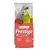 Versele-Laga Prestige Parrots, mangime per pappagalli 100% Pure Nature. Confezione con due pappagalli: uno grigio e un amazzone testa gialla verde.