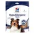HypoAllergenic treats packaging showing 'Crunchy & Delicious', no added artificial preservatives, flavours or colours, and formulated for dogs.