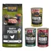 Lot mixte Belcando 15 kg / 12,5 kg + 6 x 400 g pour chien - Adult Grain-Free Poultry (12,5 kg)