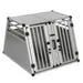 Hondenbench Auto AluRide Dubbelbox L: L 92 x B 80 x H 65 cm - Hondenbench Auto AluRide Dubbelbox