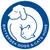 Battersea Dogs & Cats Home Logo mit stilisierten Hund und Katze in blauem Kreis.