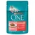 Purina ONE STERILCAT, 85g. Ορατή γάτα, εικόνα τροφής σε σάλτσα με σολομό και καρότα. Εμφανές κείμενο: Gesunder Stoffwechsel, Unterstützt gesunde Harnwege.
