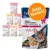 Feline Porta 21, sachets pour chat. Texte visible : Feines Hühnerfleisch Fine Chicken Meat pur/pure, ohne Zuckerzusatz no added sugar, Jetzt testen! Best Seller. Feline Porta 21, sachets pour chat. Texte visible : Feines Hühnerfleisch Fine Chicken Meat pur/pure, ohne Zuckerzusatz no added sugar, Jetzt testen! Best Seller.